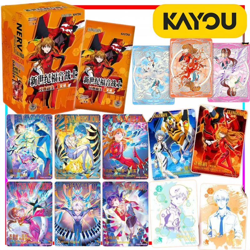 Evangelion Anime Merchandise - Neon Genesis Evangelion Collectible Cards EVA