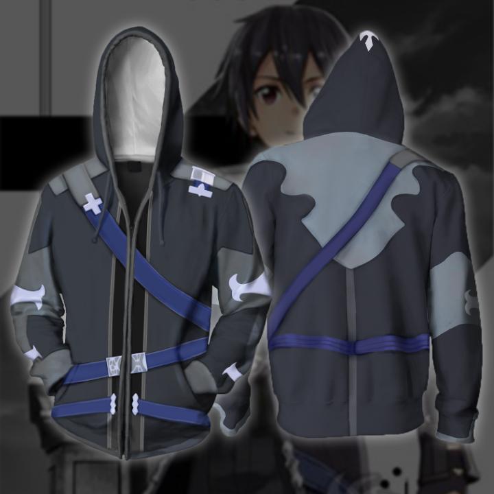 Anime Merchandise Jacket - Sword Art Online Anime CS Zipper