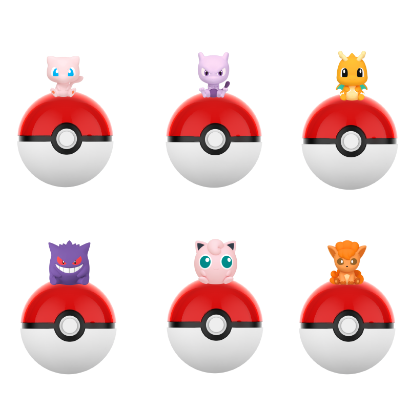 Pokemon Anime Merchandise - Pokemon Anime Poke Ball Mini Figures