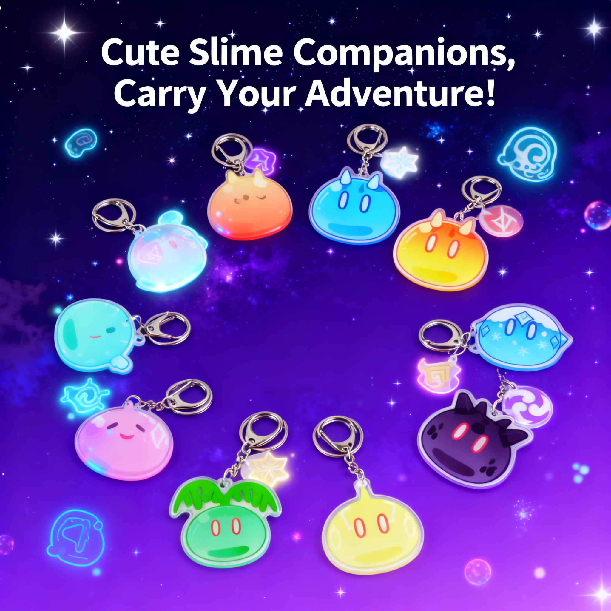 Genshin Impact Slime Acrylic A - Anime Merchandise Wholesale reseña y precio