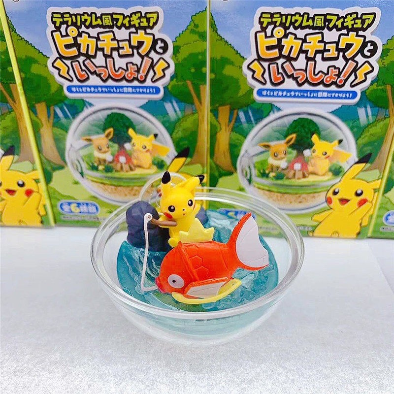 Re-Ment Pokémon Pikachu Terrar - Pokemon Anime Merchandise reseña y precio