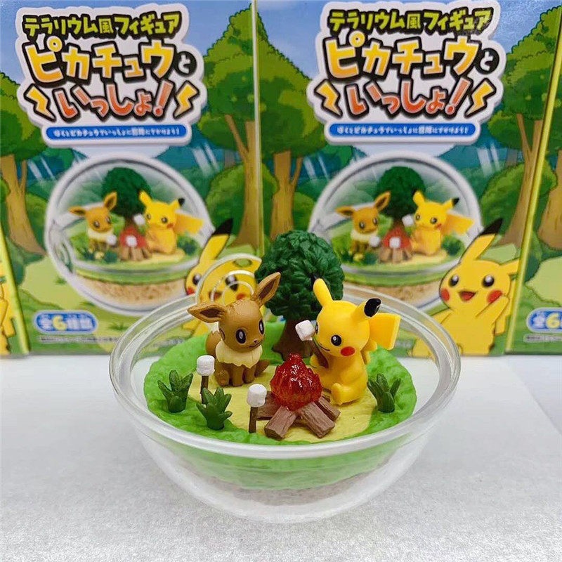 Re-Ment Pokémon Pikachu Terrar - Pokemon Anime Merchandise reseña y precio