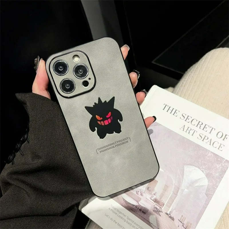 Cartoon Anime Gengar Leather T - Phone Case Anime reseña y precio