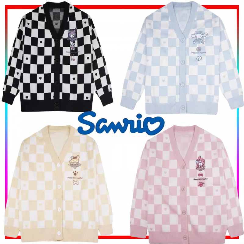 New Sanrio Sweater Cartoon My  - Anime Merchandise Jacket reseña y precio