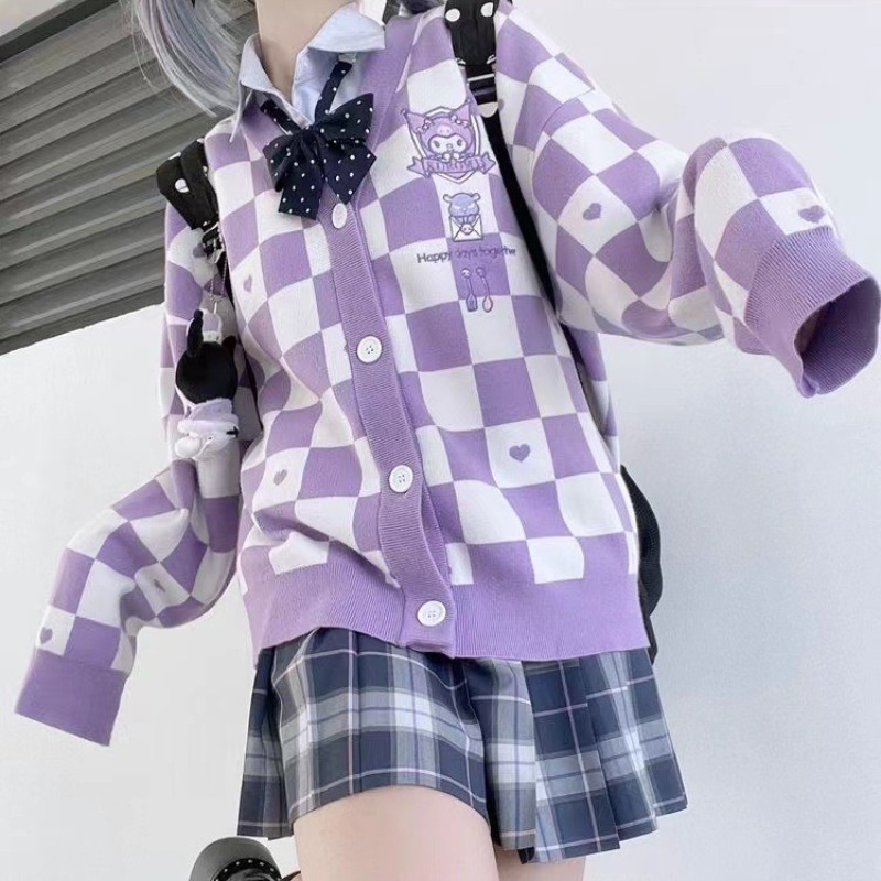 New Sanrio Sweater Cartoon My  - Anime Merchandise Jacket reseña y precio