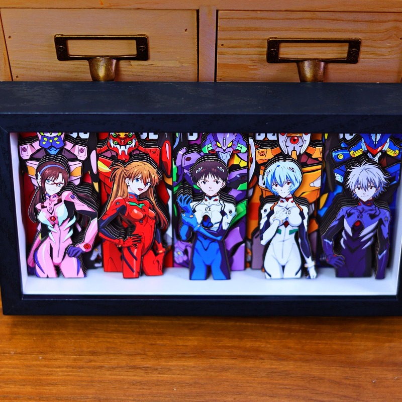 Creative EVA 3D Paper Painting - Evangelion Anime Merchandise reseña y precio