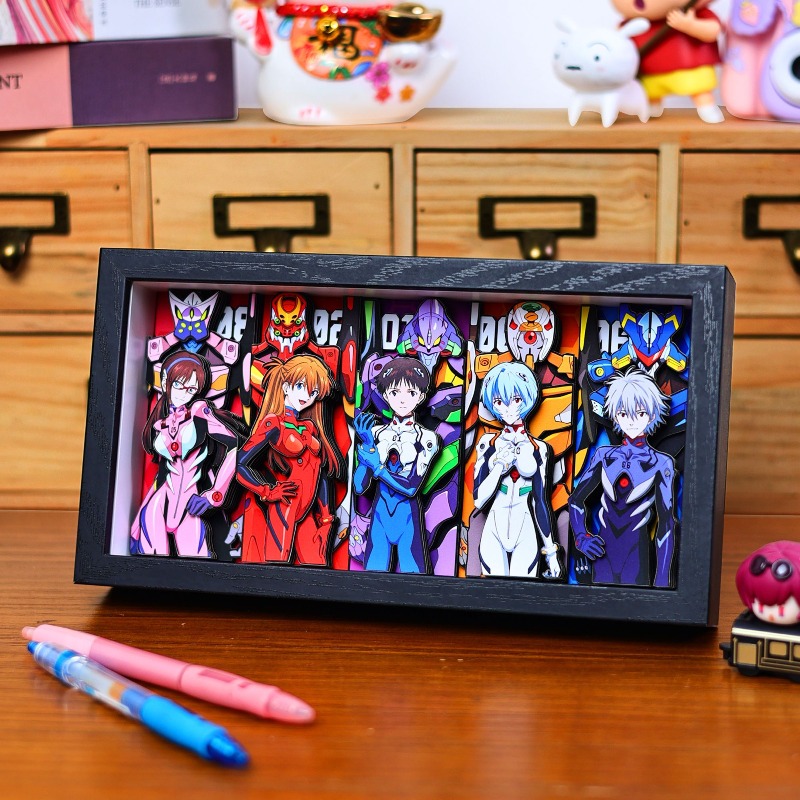Creative EVA 3D Paper Painting - Evangelion Anime Merchandise reseña y precio