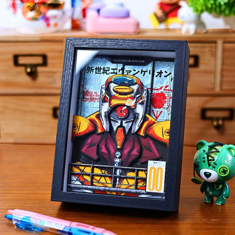 Creative EVA 3D Paper Painting - Evangelion Anime Merchandise reseña y precio