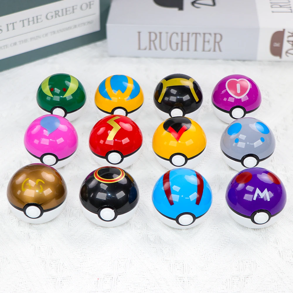 12PCS Pokemon Ball Pokeball Pi - Pokemon Anime Merchandise reseña y precio