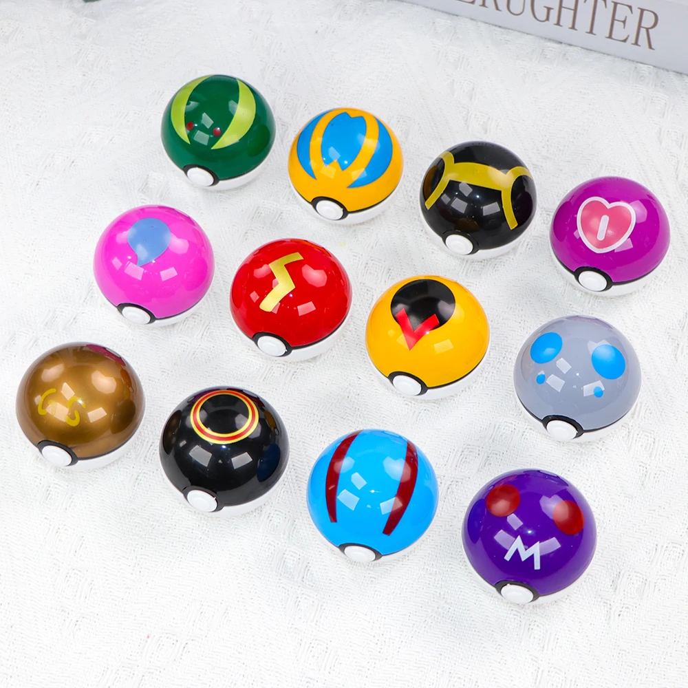 12PCS Pokemon Ball Pokeball Pi - Pokemon Anime Merchandise reseña y precio