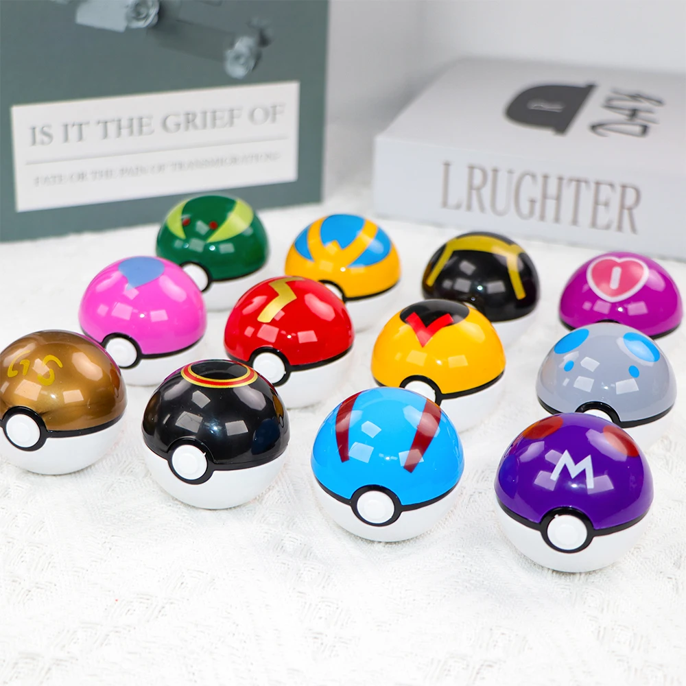 12PCS Pokemon Ball Pokeball Pi - Pokemon Anime Merchandise reseña y precio