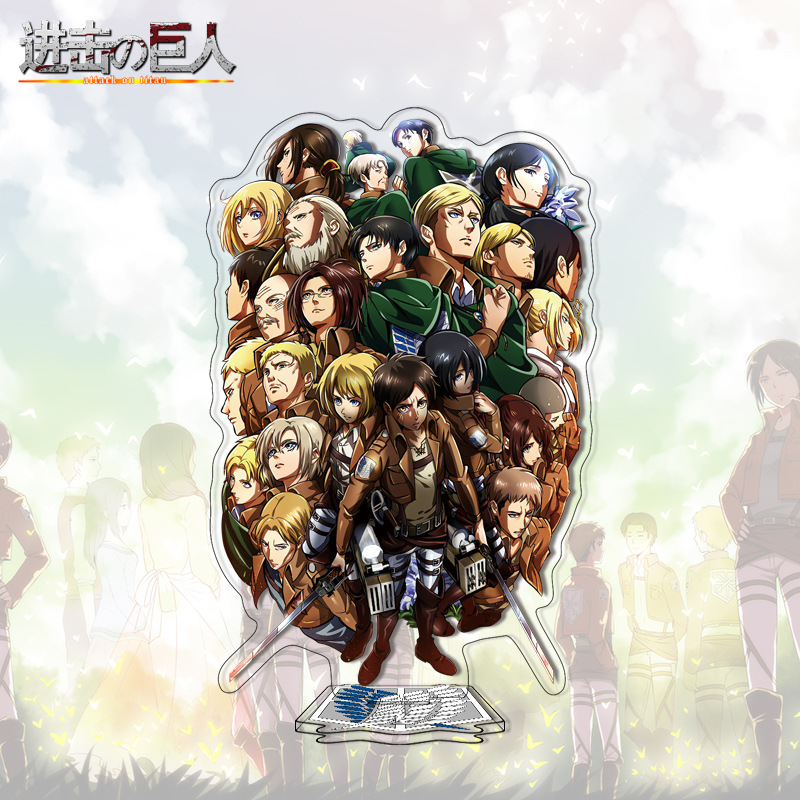 Attack on Titan Acrylic Stand  - Anime Merchandise Wholesale reseña y precio