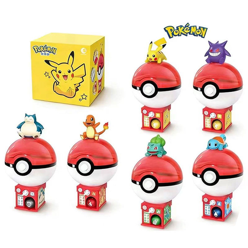 Pokemon Gacha Machine Toy Anim - Pokemon Anime Merchandise reseña y precio