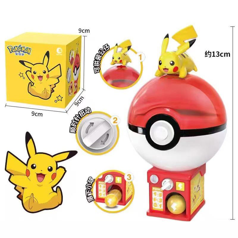 Pokemon Gacha Machine Toy Anim - Pokemon Anime Merchandise reseña y precio