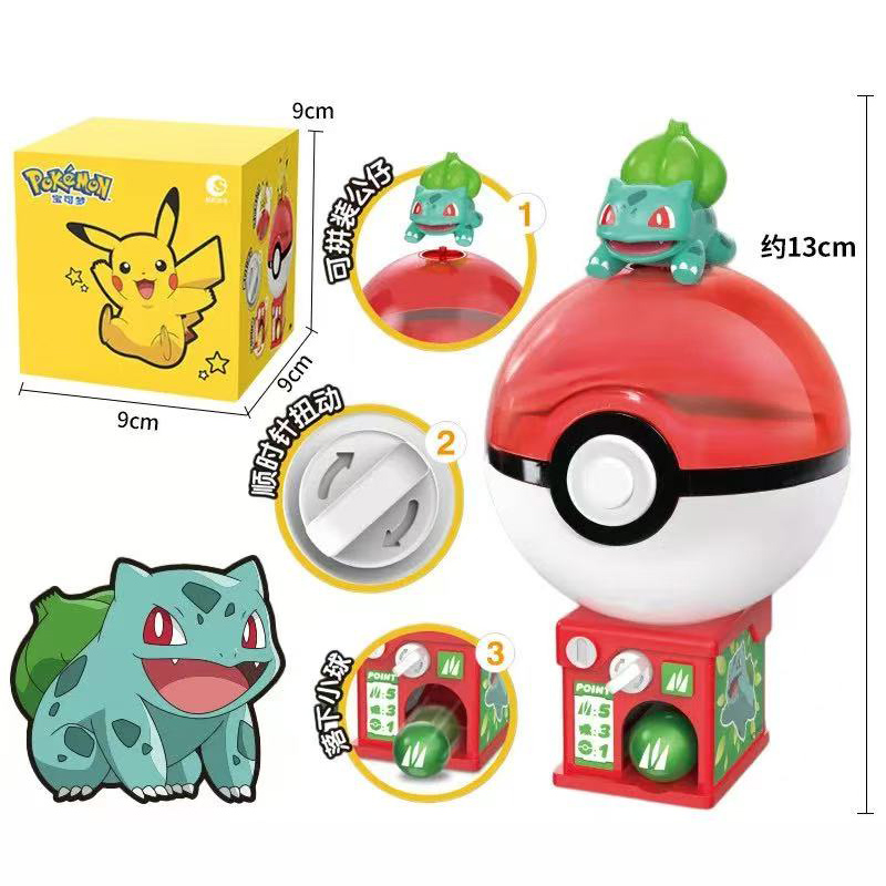 Pokemon Gacha Machine Toy Anim - Pokemon Anime Merchandise reseña y precio