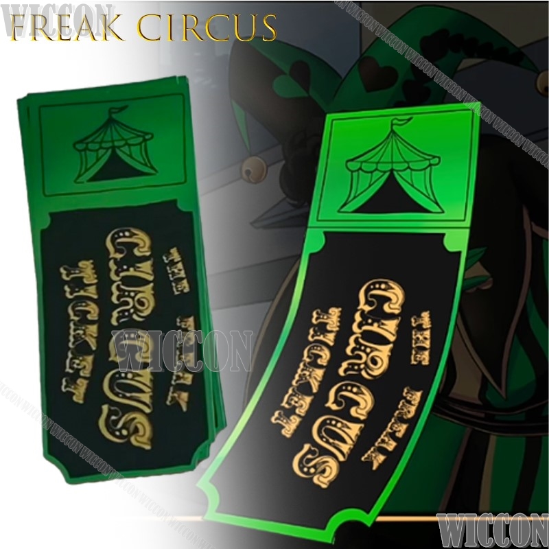 Freak Circus Ticket Card Red G - Anime Merchandise Collection reseña y precio