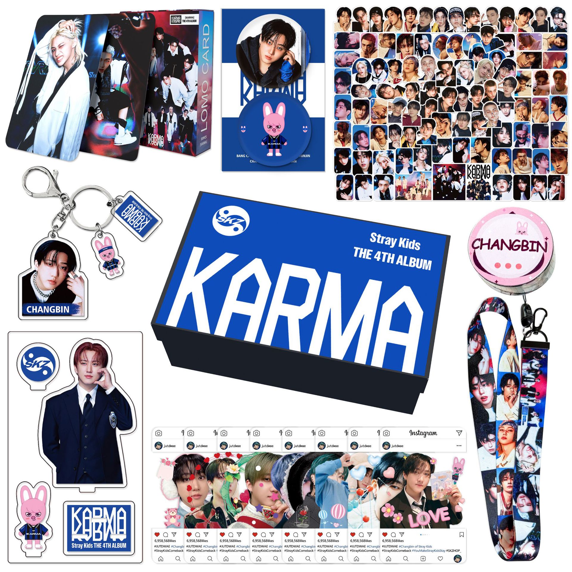 IN-STOCK CHANGBIN dominATE KAR - Anime Merchandise Box Set reseña y precio