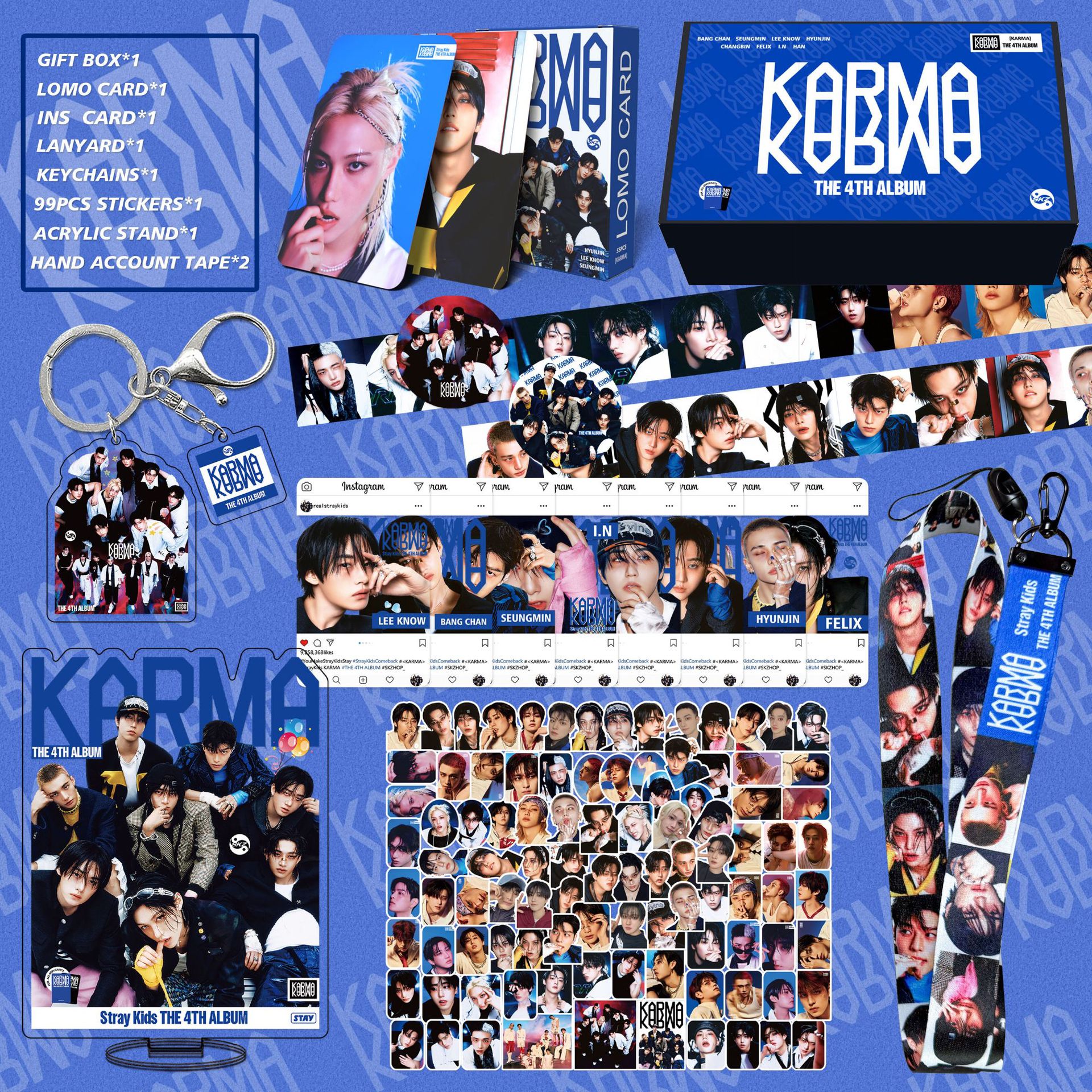 STAY SKZOO KPOP Stray Kids gif - Anime Merchandise Box Set reseña y precio