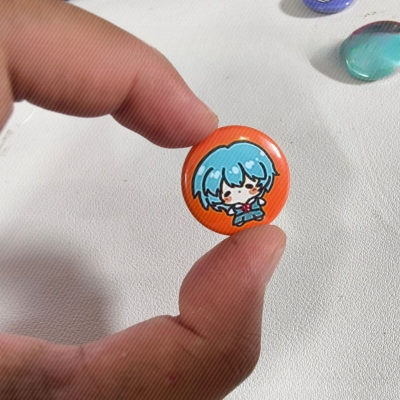 5pcs Neon Cute Genesis Classic - Evangelion Anime Merchandise reseña y precio