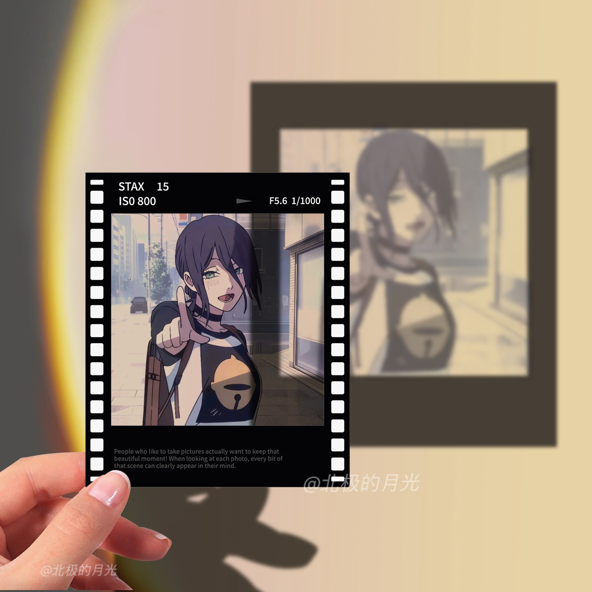 Chainsaw Man Reze Arc Polaroid - Anime Merchandise Collection reseña y precio