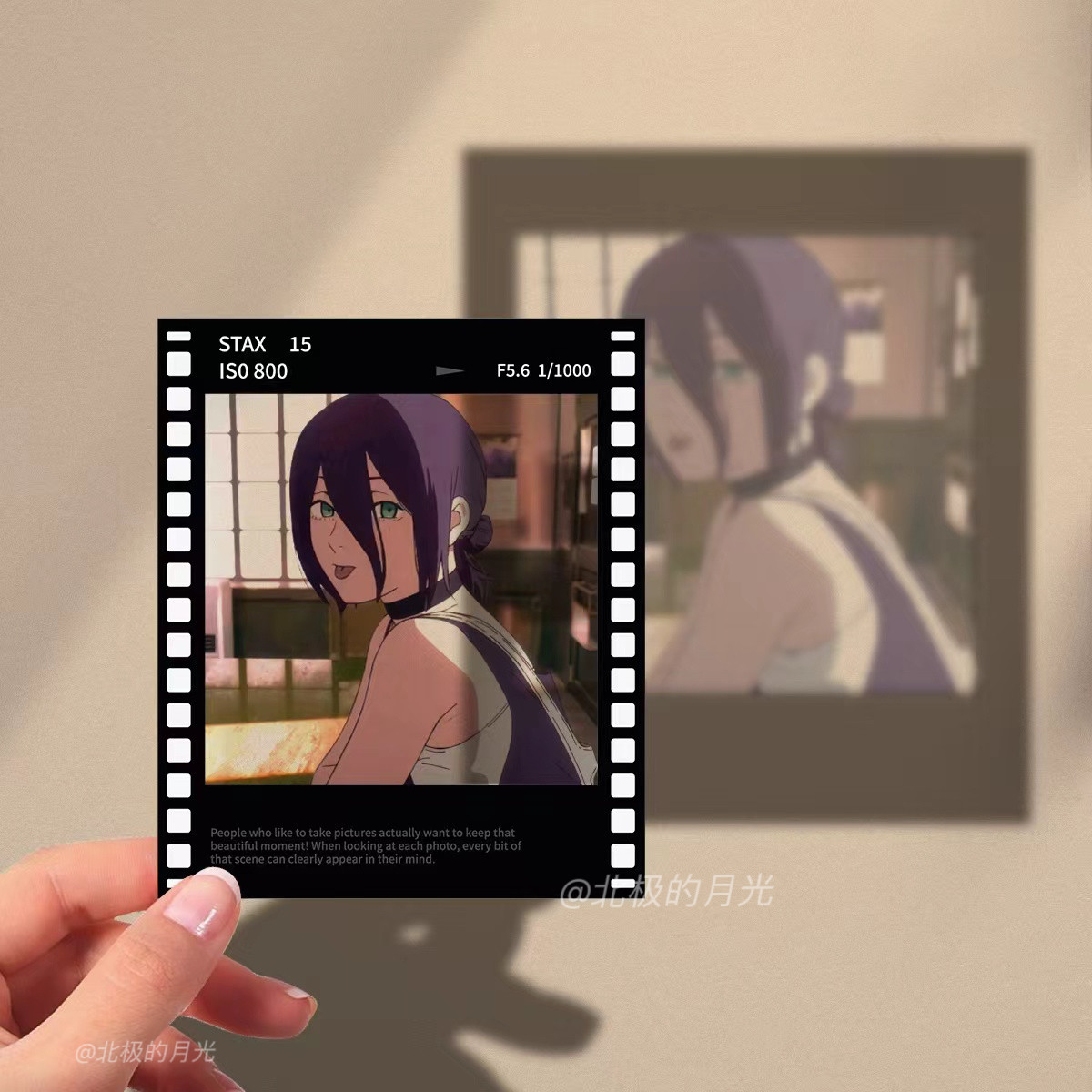 Chainsaw Man Reze Arc Polaroid - Anime Merchandise Collection reseña y precio