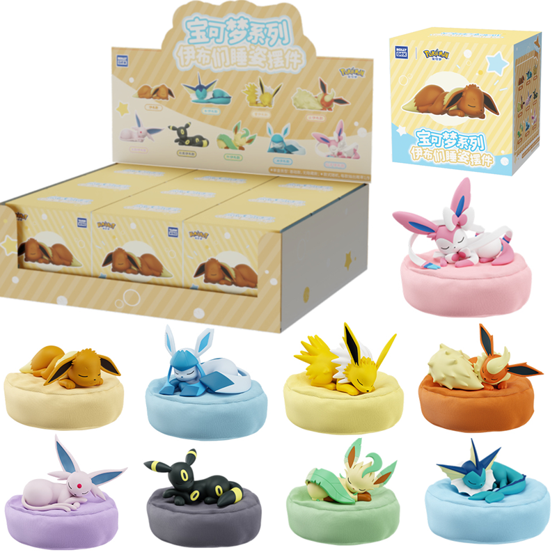 9pcs Anime Pokémon Eeveelution - Pokemon Anime Merchandise reseña y precio