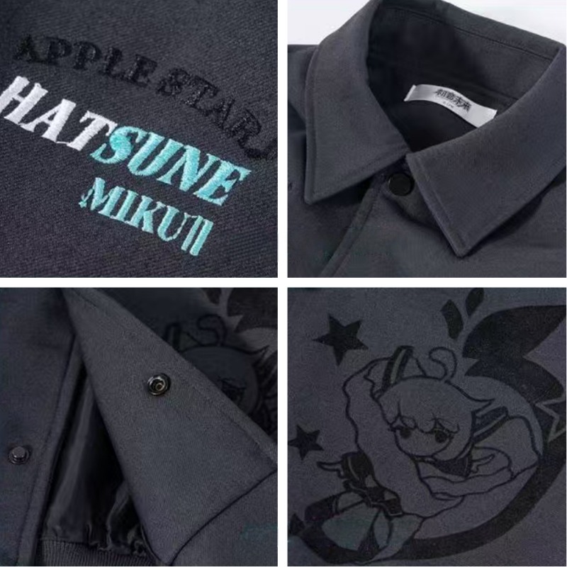 Hatsune Miku Turn-down Collar  - Anime Merchandise Jacket reseña y precio