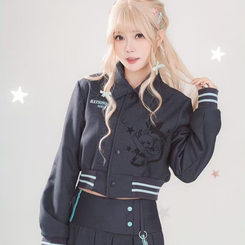 Hatsune Miku Turn-down Collar  - Anime Merchandise Jacket reseña y precio
