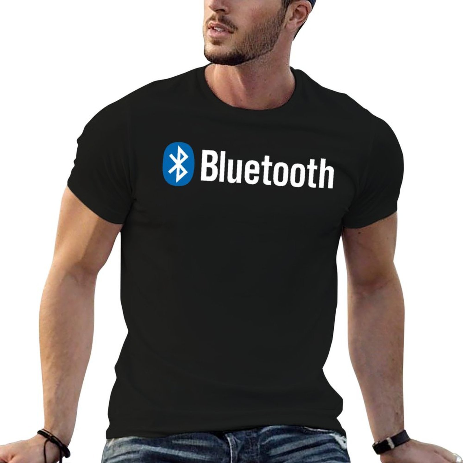 Bluetooth logo merchandise T-S - Anime Merchandise Shirt reseña y precio