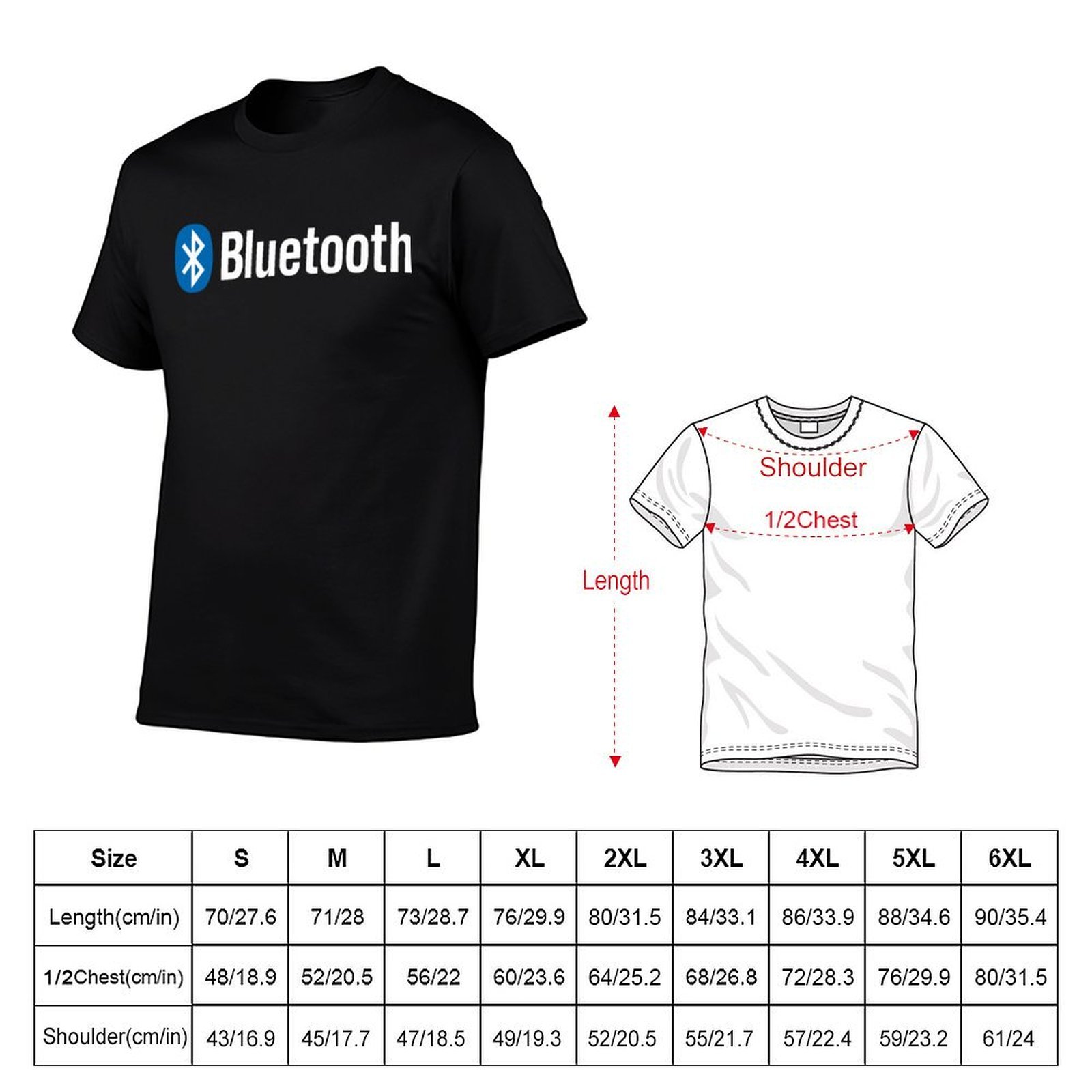 Bluetooth logo merchandise T-S - Anime Merchandise Shirt reseña y precio