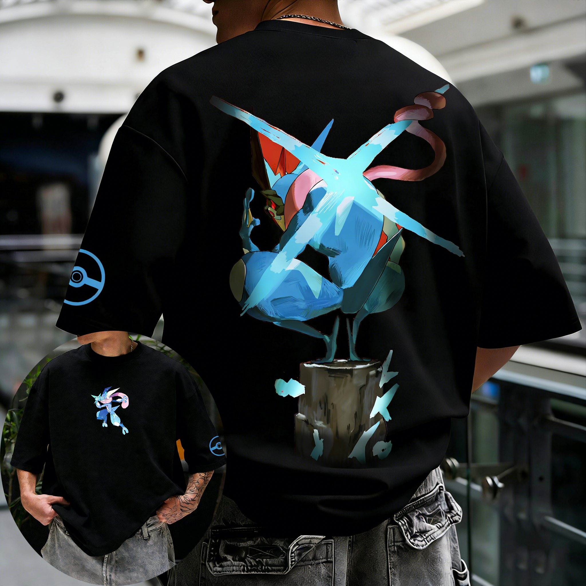 Pokémon Anime Greninja Printed - Pokemon Anime Merchandise reseña y precio