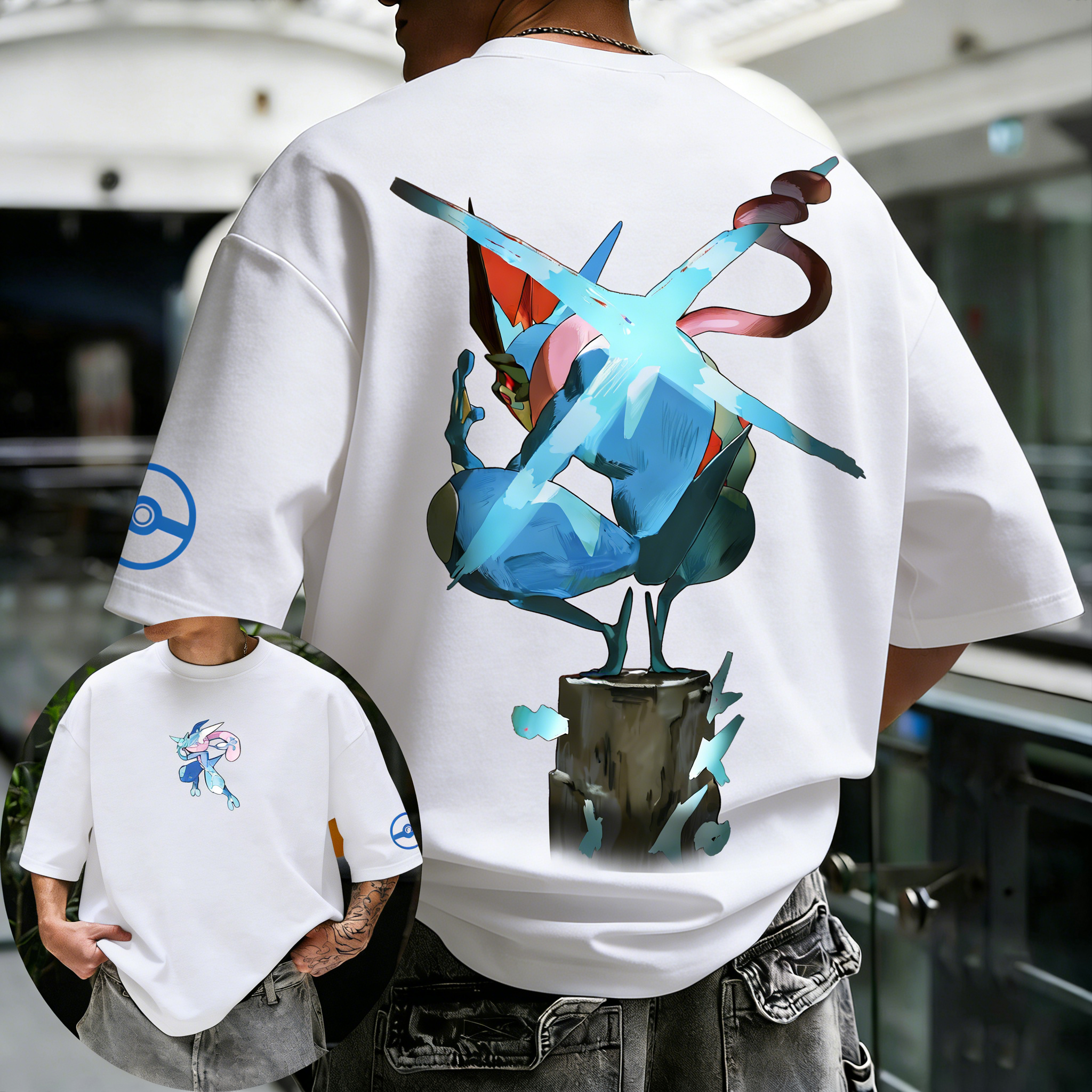 Pokémon Anime Greninja Printed - Pokemon Anime Merchandise reseña y precio