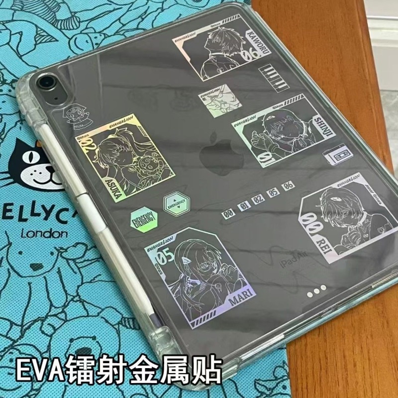 EVA Laser Sticker Shinji Rei A - Evangelion Anime Merchandise reseña y precio