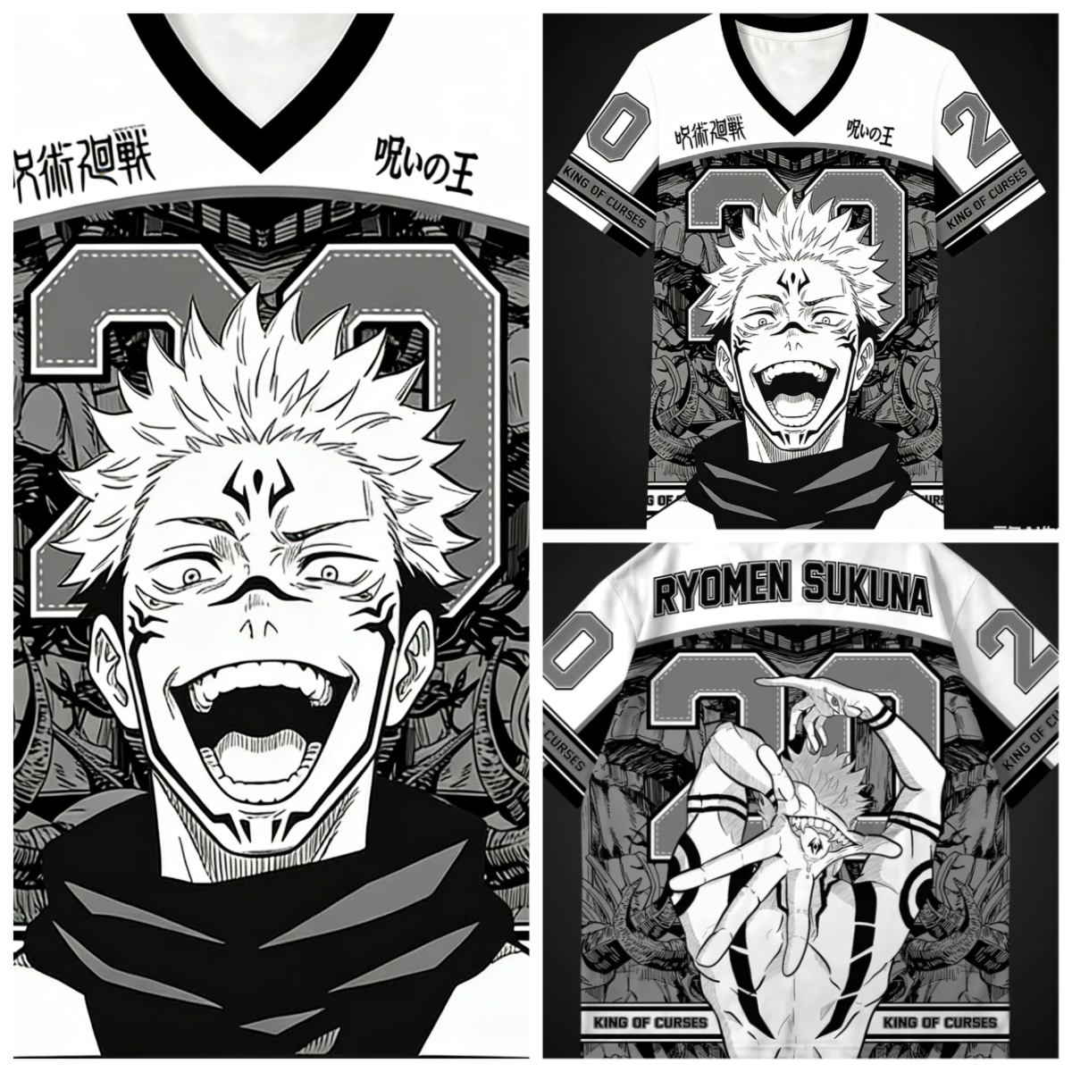 Latest Jujutsu Kaisen Jerseys  - Anime Merchandise Shirt reseña y precio