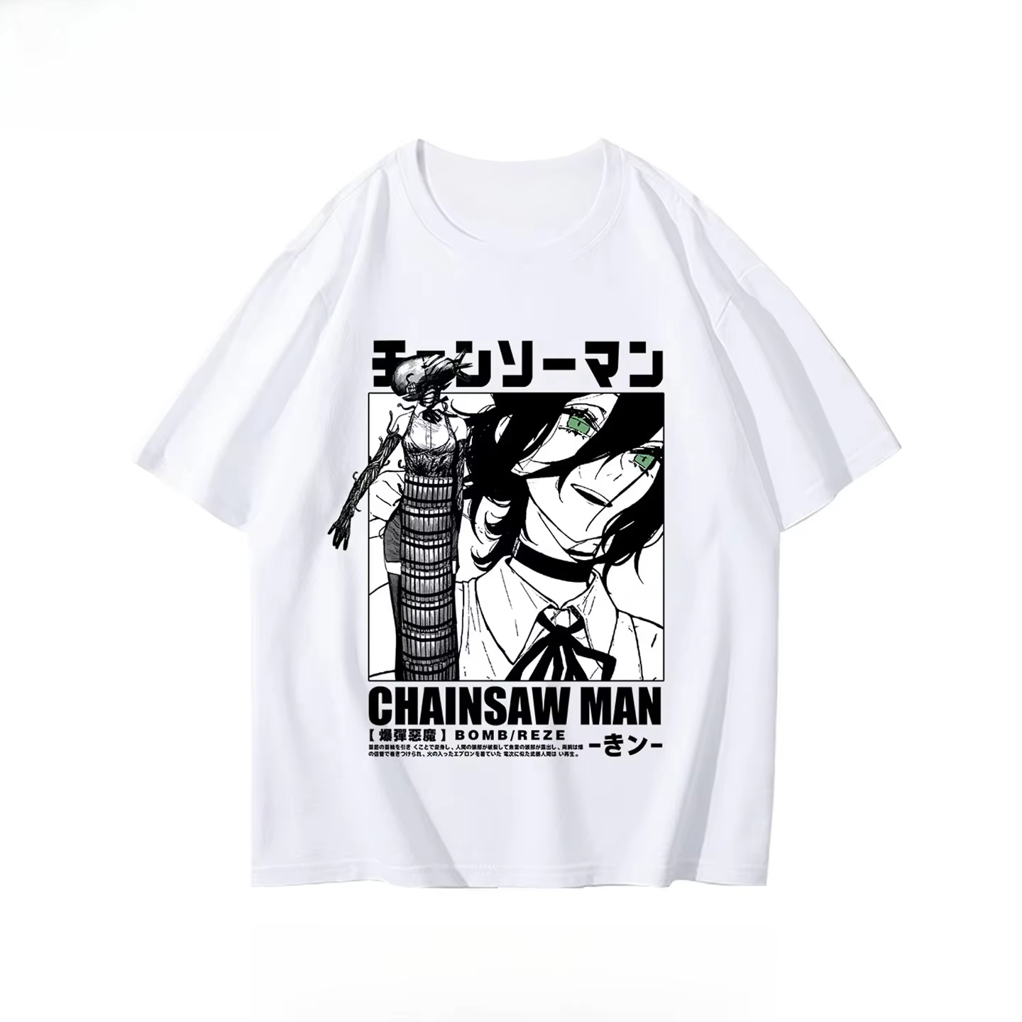 Winter and Autumn Chainsaw T-s - Anime Merchandise Shirt reseña y precio