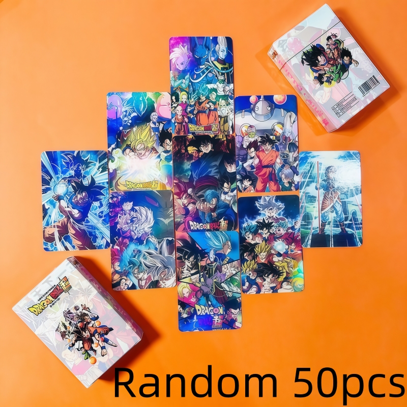 50pcs Dragon Ball holographic  - Anime Merchandise Box Set reseña y precio