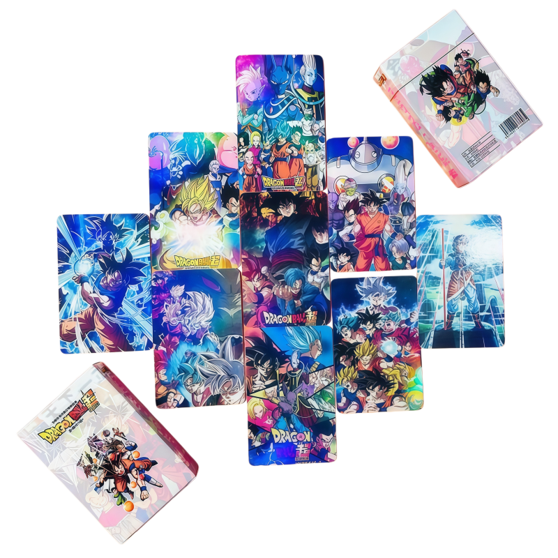 50pcs Dragon Ball holographic  - Anime Merchandise Box Set reseña y precio