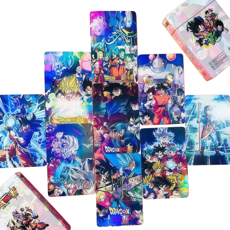 50pcs Dragon Ball holographic  - Anime Merchandise Box Set reseña y precio