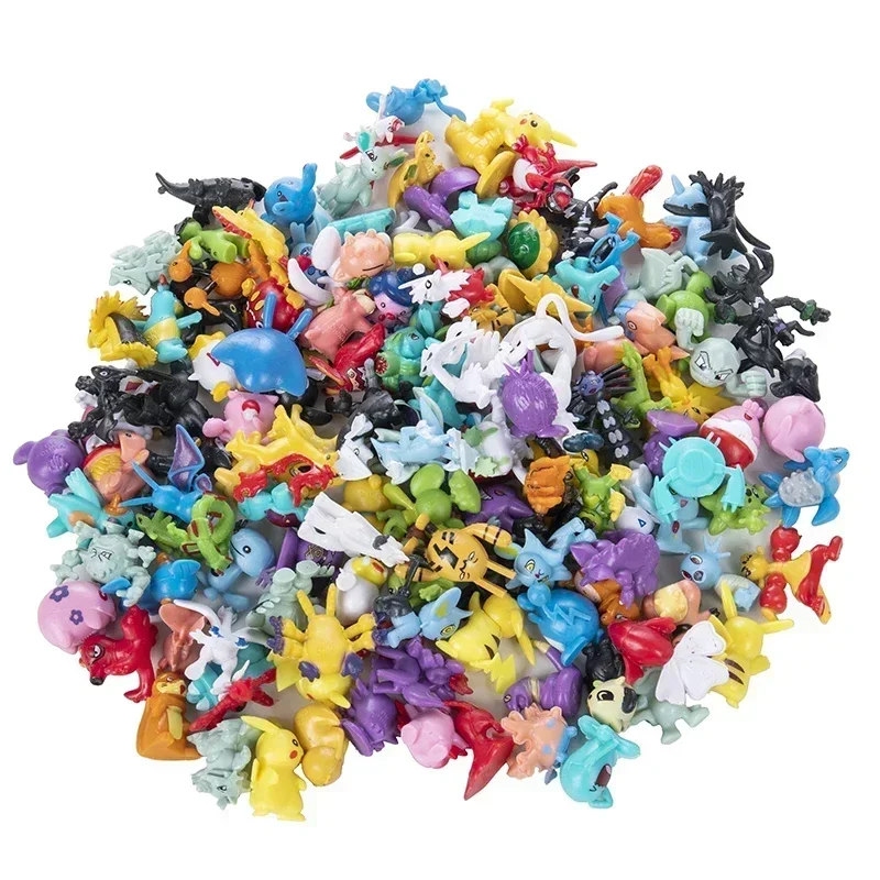 24-144pcs Pokemon Figure Model - Pokemon Anime Merchandise reseña y precio