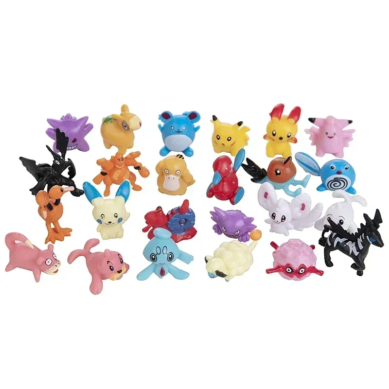 24-144pcs Pokemon Figure Model - Pokemon Anime Merchandise reseña y precio